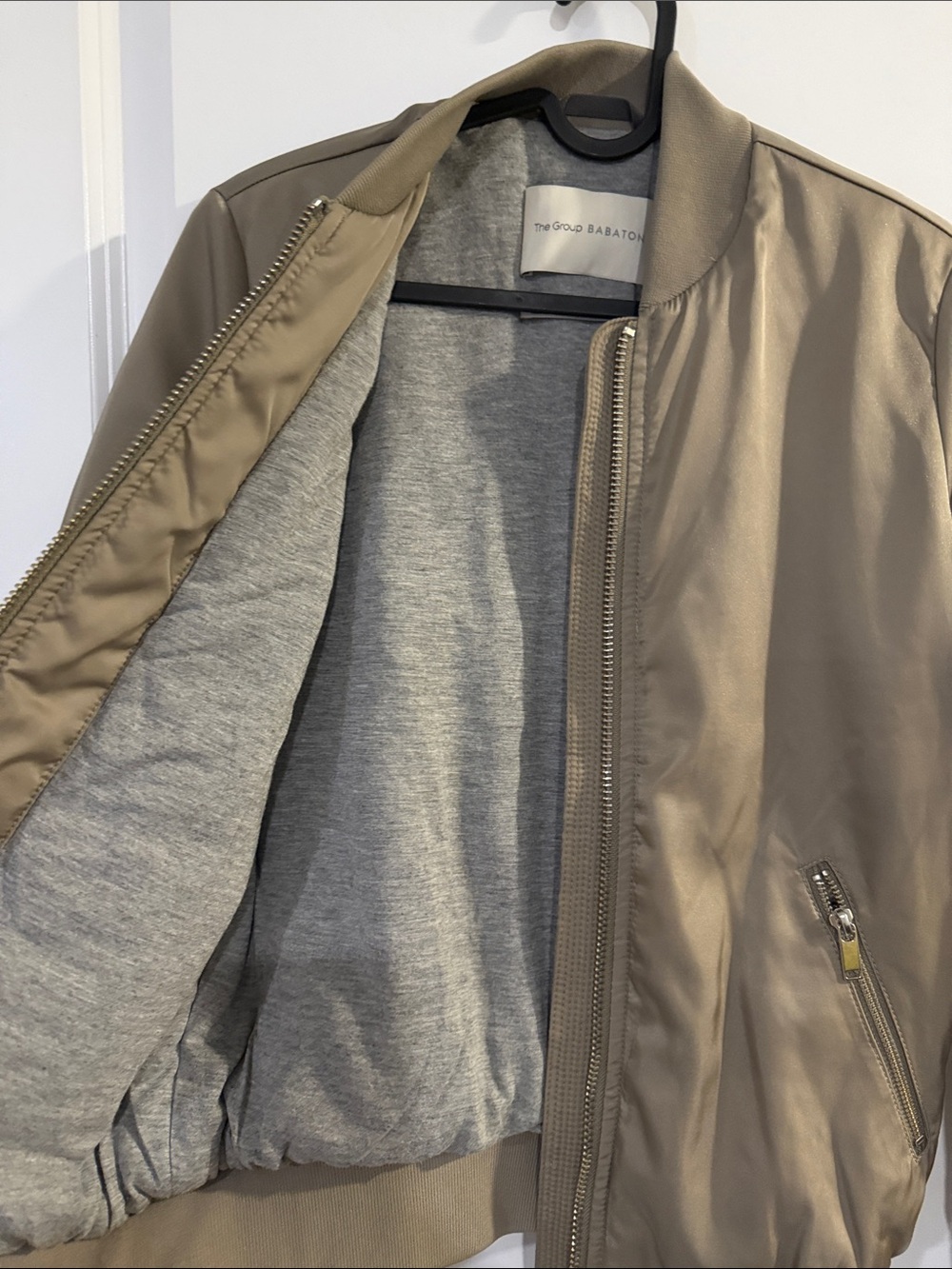 Aritzia Babaton Bomber Jacket Lightweight Zip-Up - #89 - Picture 6 of 8